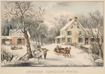 Invierno en la Hacienda Americana, 1868
